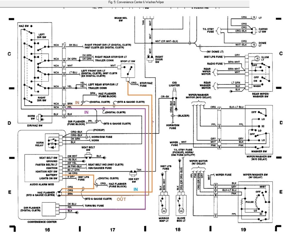 diagrama electrico S10