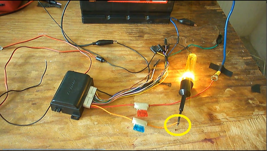 alarma de auto no parpadea luces