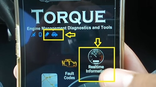 app torque ver sensores